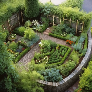 vegetable garden bed layout planning